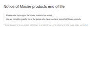 Tablet Screenshot of moxier.com
